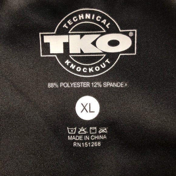 TKO Athletic Spandex Workout Capris Size XL - Picture 4 of 8